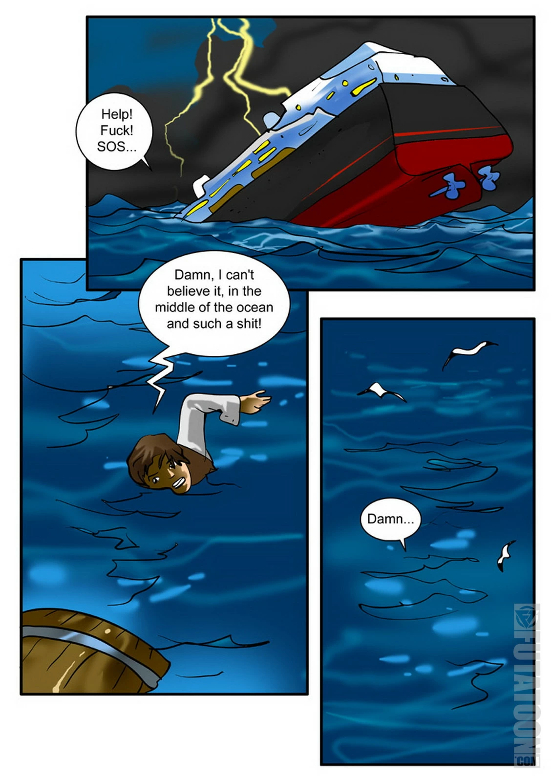 futanari orgy comics shipwreck